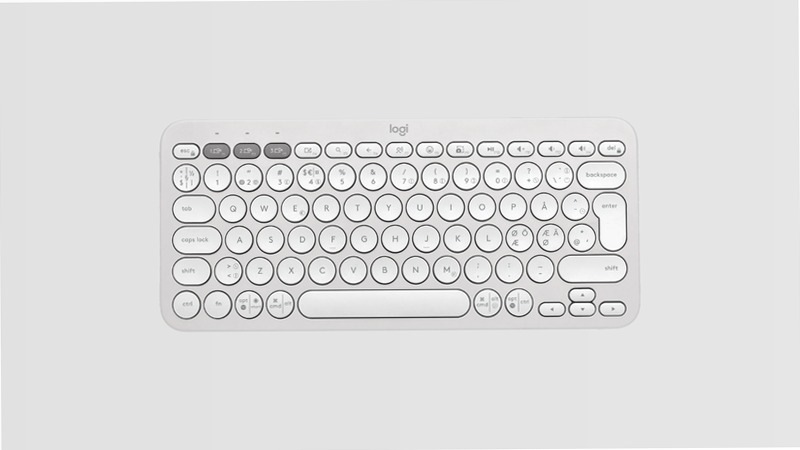 Pebble Keys 2 K380s - Tastiera Wireless Multidispositivo Plastica Bluetooth IT