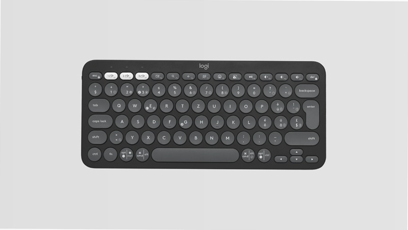 Pebble Keys 2 K380s - Tastiera Wireless Multidispositivo Plastica Bluetooth IT