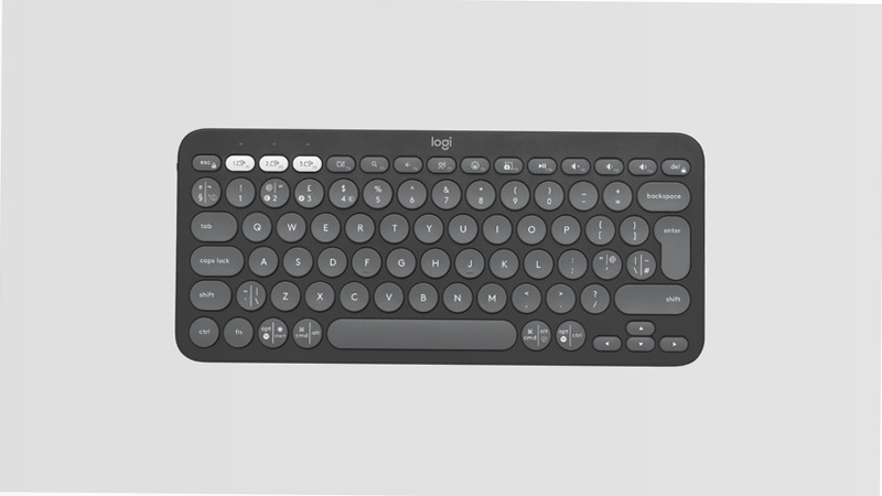 Pebble Keys 2 K380s - Tastiera Wireless Multidispositivo Plastica Bluetooth IT