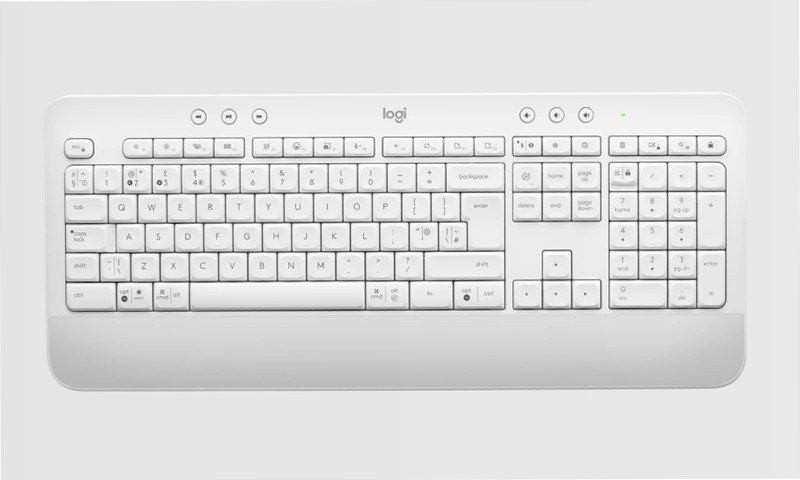 Signature K650 - Tastiera Comfortevole per Lavoro Intenso Bluetooth Meccanica