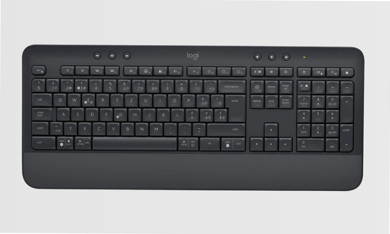 Signature K650 - Tastiera Comfortevole per Lavoro Intenso Bluetooth Meccanica