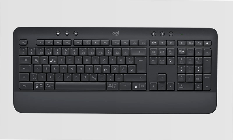 Signature K650 - Tastiera Comfortevole per Lavoro Intenso Bluetooth Meccanica