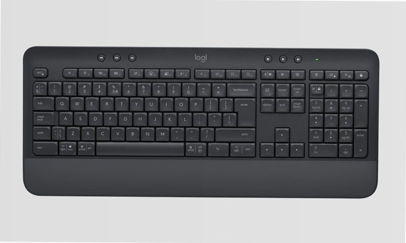 Signature K650 - Tastiera Comfortevole per Lavoro Intenso Bluetooth Meccanica