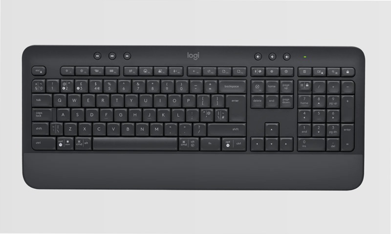 Signature K650 - Tastiera Comfortevole per Lavoro Intenso Bluetooth Meccanica