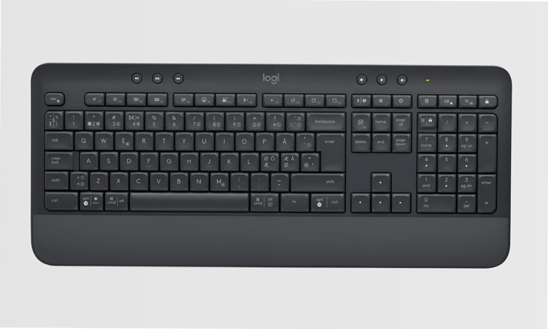 Signature K650 - Tastiera Comfortevole per Lavoro Intenso Bluetooth Meccanica