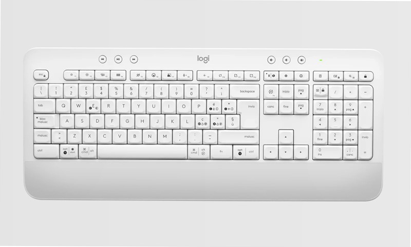 Signature K650 - Tastiera Comfortevole per Lavoro Intenso Bluetooth Meccanica