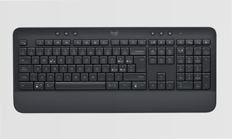 Signature K650 - Tastiera Comfortevole per Lavoro Intenso Bluetooth Meccanica