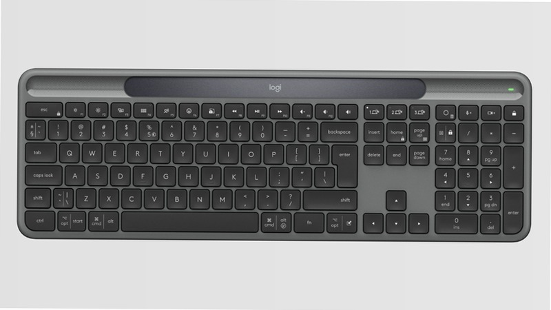 Signature Slim Solar+ wireless keyboard K980 Plastica IT