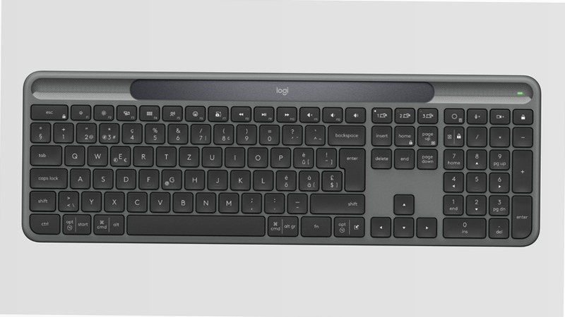 Signature Slim Solar+ wireless keyboard K980 Plastica IT
