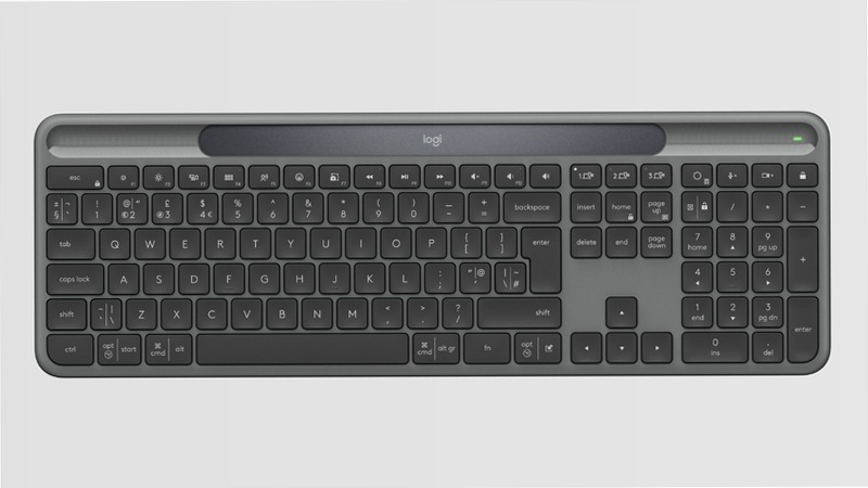 Signature Slim Solar+ wireless keyboard K980 Plastica IT
