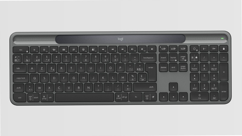 Signature Slim Solar+ wireless keyboard K980 Plastica IT