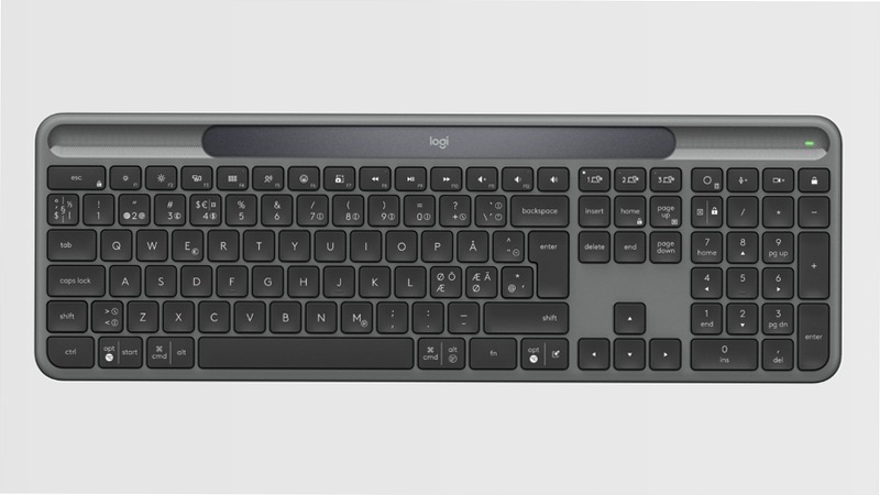Signature Slim Solar+ wireless keyboard K980 Plastica IT