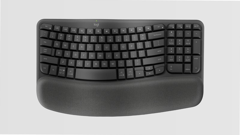 Wave Keys - Tastiera Comfortevole per Digitare Bluetooth IT