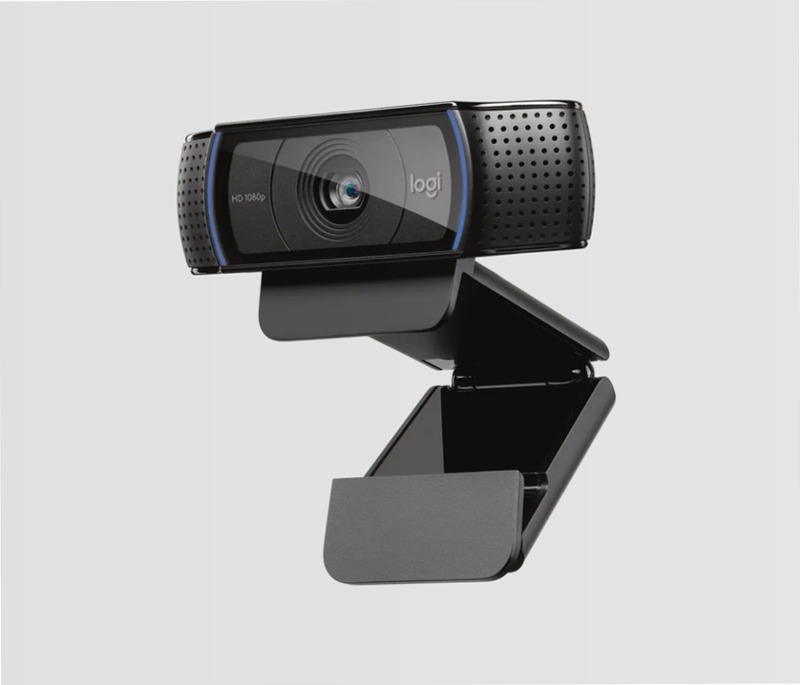 C920 HD Pro Webcam - Webcamera FullHD per Videochiamate 78gradi Full HD 1080p
