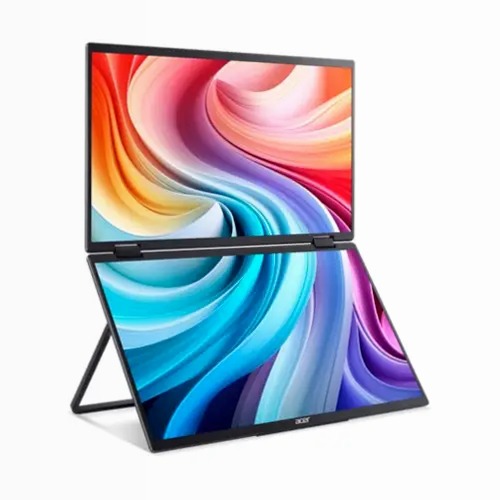 Acer PD3 Doppio Monitor Portatile Pieghevole - Nero 39.6"