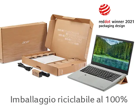 Acer Aspire Vero Notebook AV15-51 Grigio 8 Windows 15.6