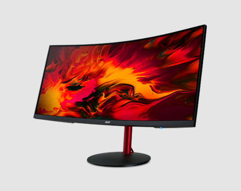 Acer Nitro XZ2 Monitor Gaming Curvo 34" Nero 3440 x 1440