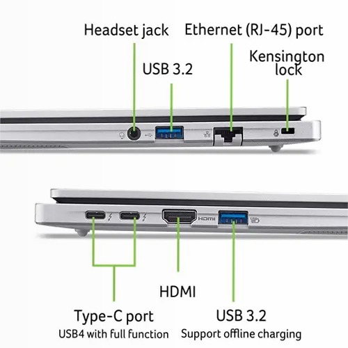 Acer TravelMate P2 Notebook TMP215-55-TCO Argento 16 1 TB Windows 39,6 cm (15,6")