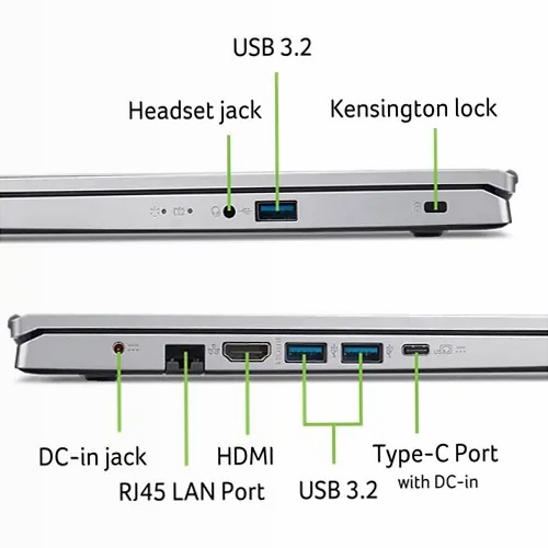 Acer Aspire Go 15 AG15-42P Argento 16 512 Windows 39,6 cm (15,6")