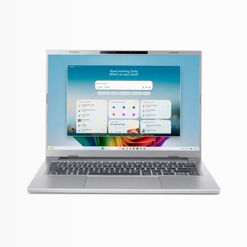 Acer Aspire 14 AI Notebook Argento 16 512 GB Windows 35,6 cm (14")