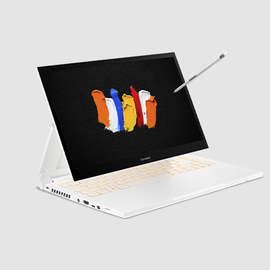 ConceptD 3 Ezel Notebook Bianco 16 Windows