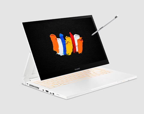 ConceptD 3 Ezel Notebook Bianco 16 Windows