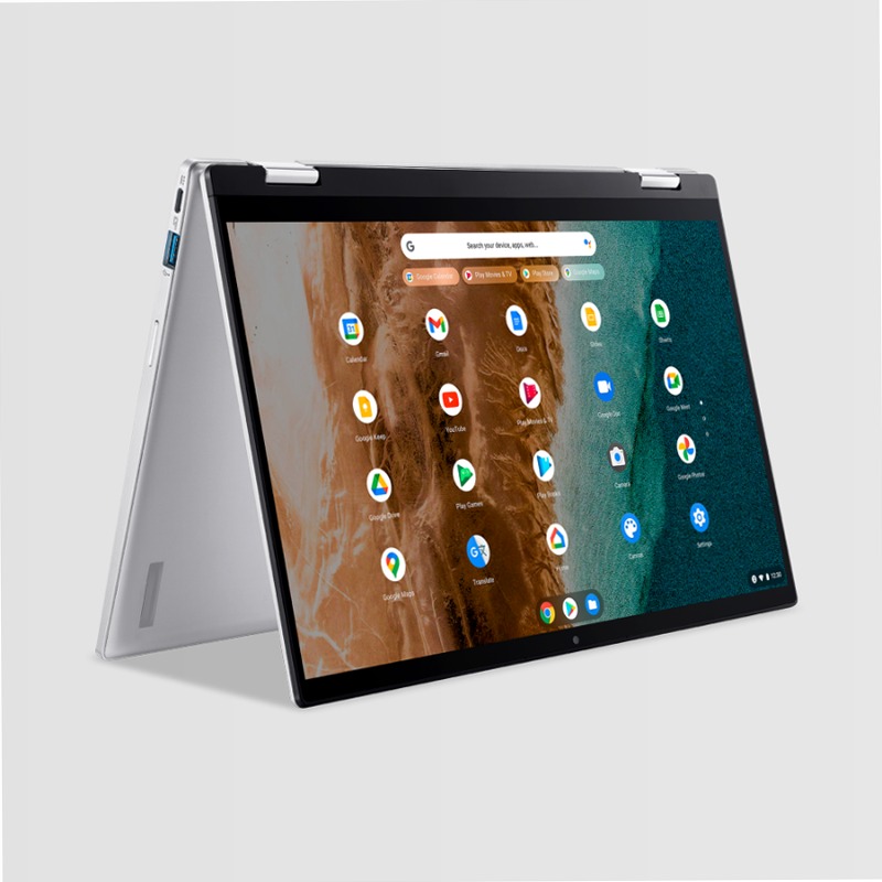 Acer Chromebook Spin 514 convertibile CP514-2H Argento 8 256 Chrome 14 pollici