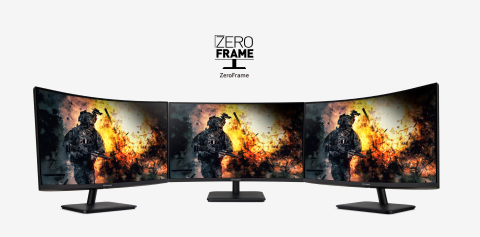 AOPEN HC5 Monitor gaming curvo 32HC5QRZ Nero 1920 x 1080