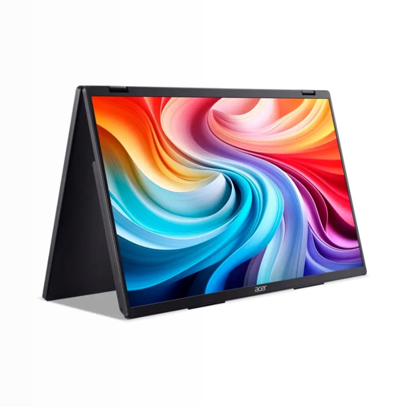 Acer PD3 - Doppio Monitor Portatile Pieghevole con Funzione Touch 47" Nero