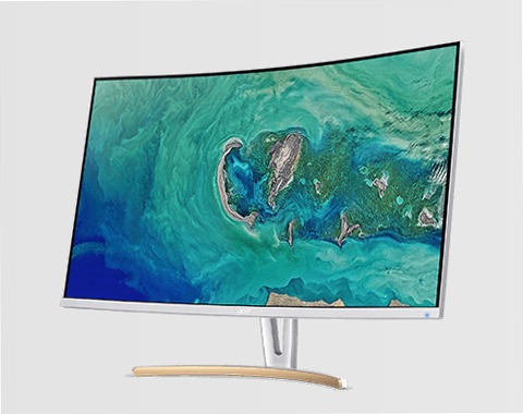 Acer ED Monitor curvo - ED323QUR Bianco VA 2560 x 1440