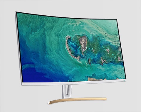 Acer ED Monitor curvo - ED323QUR Bianco VA 2560 x 1440