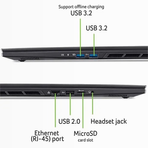 Acer Nitro 16S AI Notebook gaming - AN16S-61 32 Windows 40,6 cm (16")