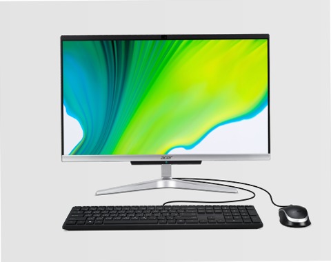 Acer Aspire C22 All-in-One Argento 8 512GB Windows Intel