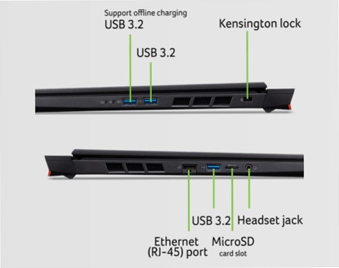 Acer Nitro 16 Notebook Gaming AN16-73 Nero 1 TB Windows 2560 x 1600