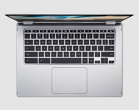 Acer Chromebook Spin 514 Convertibile - Argento 8 128GB Chrome Full HD 1920x1080