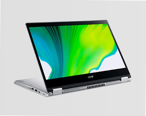 Acer Spin 3 Notebook Convertibile SP314-54N Argento 8 512GB Windows 14 pollici