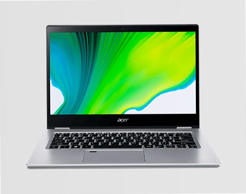 Acer Spin 3 Notebook Convertibile SP314-54N Argento 8 512GB Windows 14 pollici