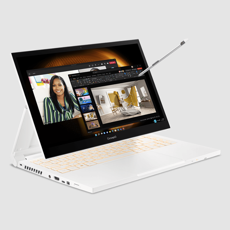 ConceptD 3 Ezel Pro CC314-73P - Notebook Bianco 16 1TB Windows Full HD (1920 x 1080) a 16:9 IPS Touchscreen
