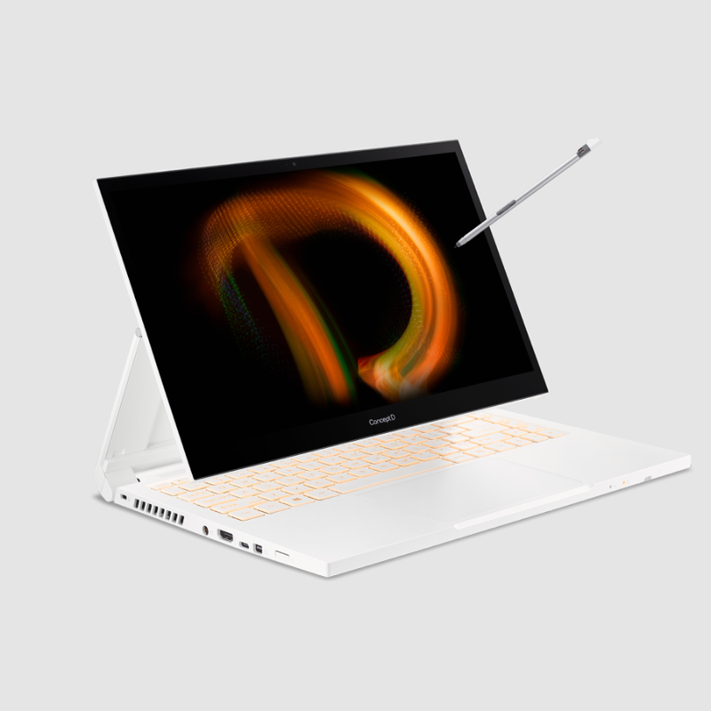 ConceptD 3 Ezel Pro CC314-73P - Notebook Bianco 16 1TB Windows Full HD (1920 x 1080) a 16:9 IPS Touchscreen