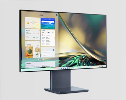 Acer Aspire S 27 Pro All-in-One - Argento Intel 32 1TB Windows Intel