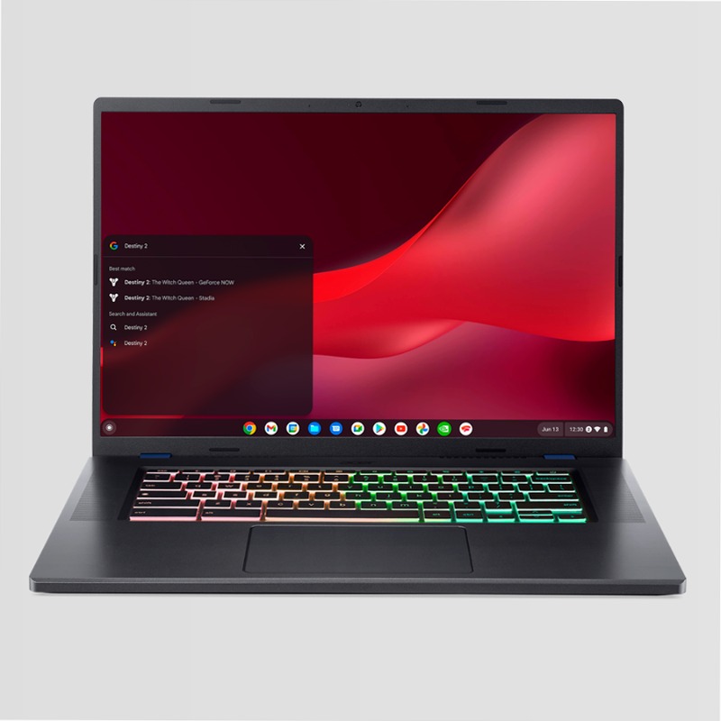 Acer Chromebook Gamer 516 GE - Grigio 16 256GB Windows 2560 x 1600