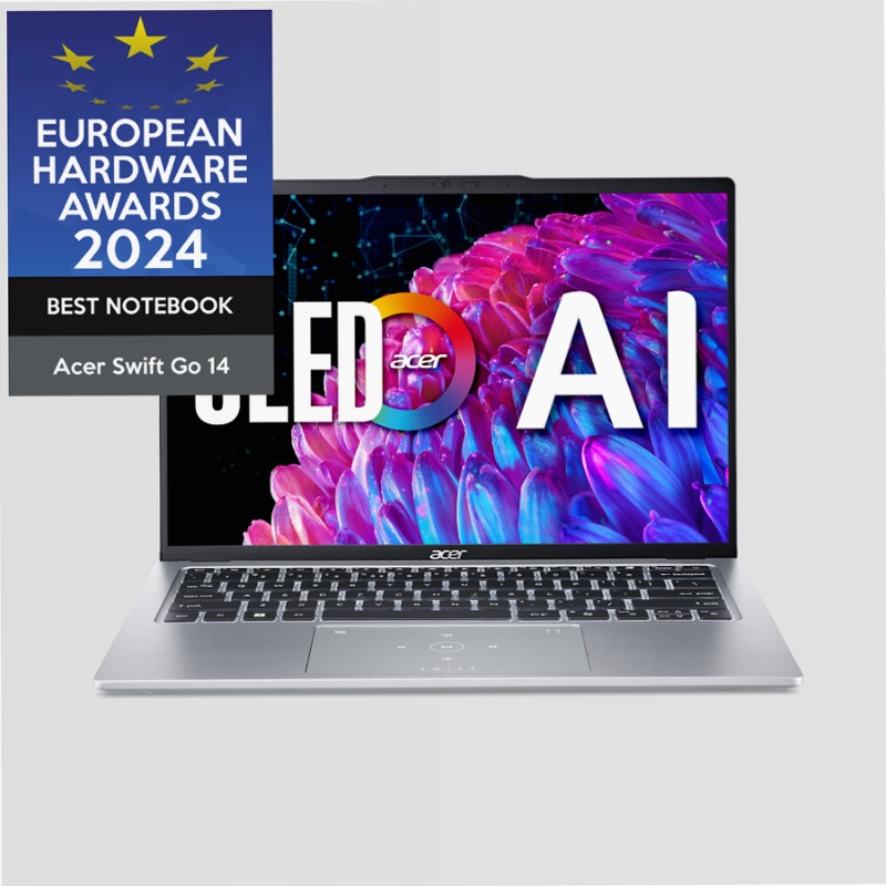 Acer Swift Go 14 OLED - Argento 16 1TB Windows 2880 x 1800