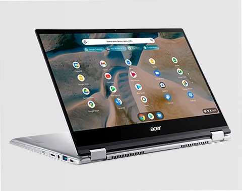 Acer Chromebook Spin 514 CP514-1H Argento 64 Chrome Full HD touch