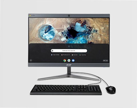Acer Chromebase All-in-One Grigio Intel 8 Chrome Intel