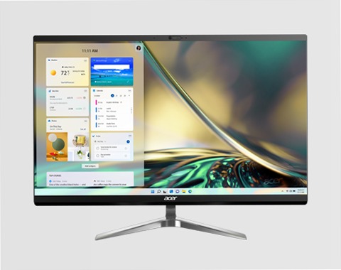 Acer Aspire C27-1751: All-in-One con Schermo Tattile Intel 16 1TB Windows NVIDIA