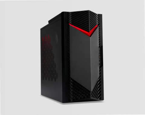 Acer Nitro Desktop Gaming N50-650 Nero 16 512GB Windows NVIDIA