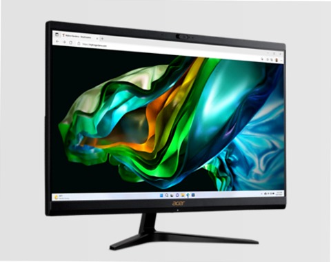 Acer Aspire C 24 All-in-One - Nero 8 512GB Windows Intel