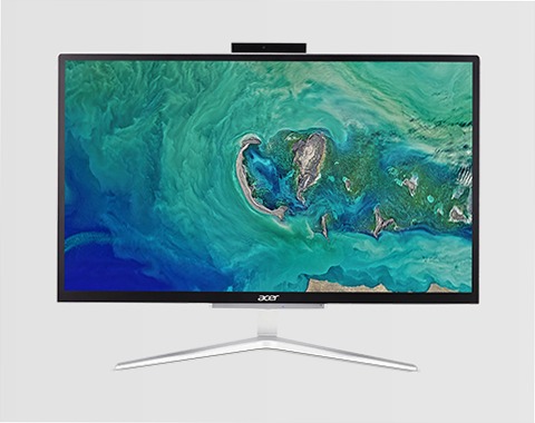 Acer Aspire C 24 All-in-One | C22-820 Argento Intel 8 256GB Windows Intel