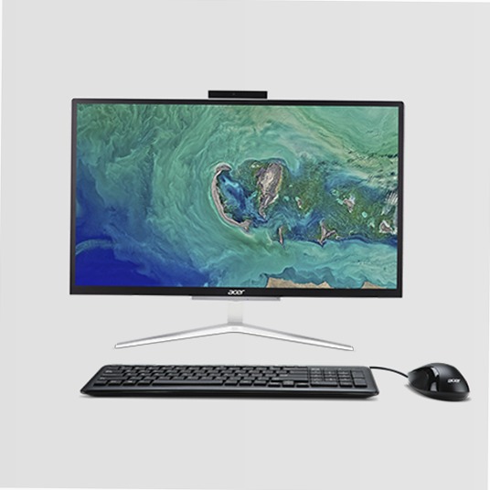 Acer Aspire C 24 All-in-One | C22-820 Argento Intel 8 256GB Windows Intel