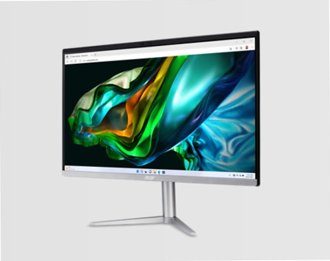 Acer Aspire C 24 All-in-One - Argento AMD 8 512GB Windows AMD